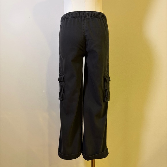 Roxy Girl Graphite Cargo Pants Size M (8/10) 100% Cotton Utility Trousers - Picture 3 of 6